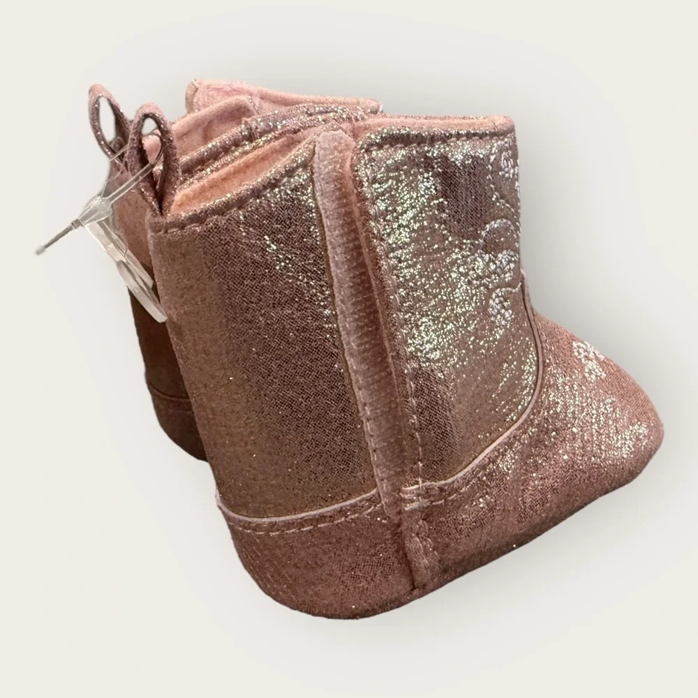 Stepping Stone Pink Baby Cowboy Boots